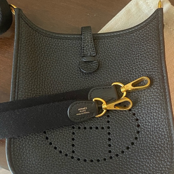 HERMES EVELYNE 16 TPM BLACK CLEMENCE - Picture 11 of 16